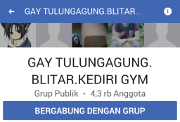 Tulungagung Geger Grup Gay di Medsos Beranggotakan Ribuan