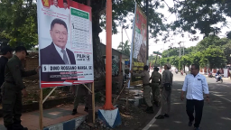 Bawaslu Tertibkan 2.084 APK di Banyuwangi yang Dinilai Melanggar