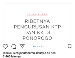 Ribet Urus KTP, Warga Ponorogo Keluhkan Kinerja Dispendukcapil