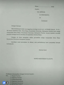 Warga Pacitan Tolak Pemakaman Jenazah Terduga Teroris Kaliurang