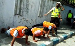 Masih Zona Merah Covid-19, Kota Pasuruan Intensifkan Razia Masker