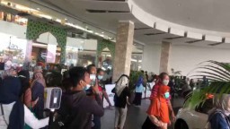 Gempa di Malang, Pengunjung Mal Kota Mojokerto Lari Menyelamatkan Diri
