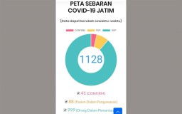 Wabah Corona di Jatim hingga 22 Maret: 999 ODP, 88 PDP, 41 Positif