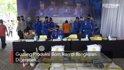 Video: Gudang Produksi Bom Ikan di Bangkalan Digerebek