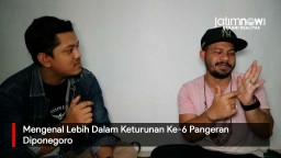 Video: Mengenal Lebih Dalam Keturunan Ke-6 Pangeran Diponegoro