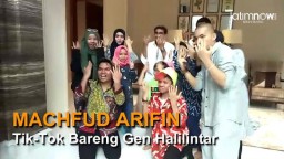 Video: Machfud Arifin Tik-Tok Bareng Gen Halilintar