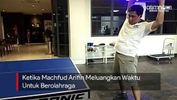 Video: Ketika Machfud Arifin Menjaga Kesehatan dengan Olahraga