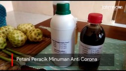 Video: Petani Peracik Minuman Anti Corona