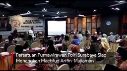 Video: Purnawirawan Polri Siap Menangkan Machfud Arifin-Mujiaman