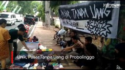 Video: Unik, Pasar Tanpa Uang di Probolinggo