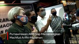 Video: Purnawirawan ABRI Siap Memenangkan Machfud Arifin-Mujiaman