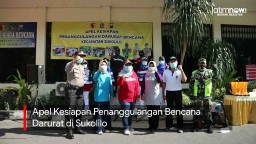 Video: Apel Kesiapan Penanggulangan Bencana Darurat di Sukolilo