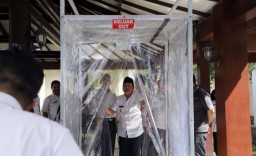 Pemkot Malang dan UB Ciptakan Sico, Bilik Penyemprot Disinfektan