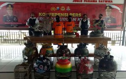 Sindikat Pencuri Bonsai dan Perkutut di Kota Pasuruan Dibongkar