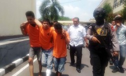 Sindikat Bandit Motor dan Penadah asal Surabaya Digulung di Mojokerto