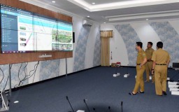 Kantor Baru Bupati Trenggalek Disulap Jadi Ruang Kendali Smart Center