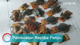 Video: Pembuatan Replika Penyu