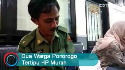 Video: Dua Warga Ponorogo Tertipu HP Murah