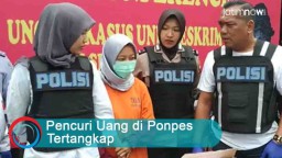 Video: Pencuri Uang di Ponpes Tertangkap