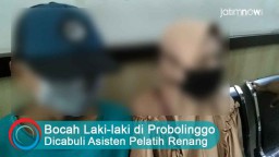 Video: Bocah Laki-laki di Probolinggo Dicabuli Asisten Pelatih Renang