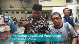 Video: Penuding Legalisasi Perzinahan Diperiksa Polisi