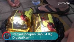 Video: Penyelundupan Sabu 4 Kg Digagalkan