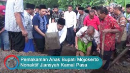 Video: Pemakaman Anak Bupati Nonaktif Mojokerto Jiansyah Kamal Pasa