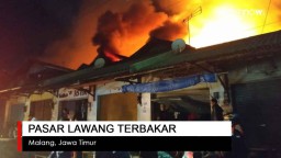 Video: Pasar Lawang Malang Terbakar