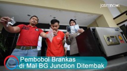 Video: Pembobol Brankas di BG Junction Ditembak