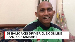 Video: Di Balik Aksi Heroik Driver Ojek Online Tangkap Jambret