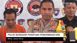 Video: Polisi Bongkar Penipuan Penerimaan ASN
