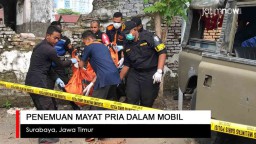 Video : Mayat  Dalam Mobil di Surabaya