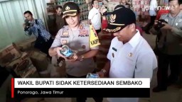 Video: Wakil Bupati Ponorogo Sidak Ketersediaan Sembako