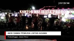 Video: Aksi Damai Pemuda Lintas Agama di Probolinggo