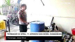 Video: Terbakar di SPBU, 11 Jeriken BBM dan Mobil Diamankan
