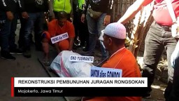 Video: Rekonstruksi Pembunuhan Juragan Rongsokan