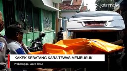 Video: Kakek Sebatang Kara Tewas Membusuk di Probolinggo