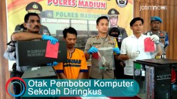 Video: Otak Pembobol Komputer Sekolah Diringkus