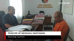 Video: Pencuri HP Mengaku Wartawan