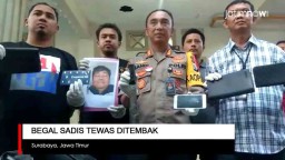 Video: Begal Sadis di Surabaya Tewas Ditembak