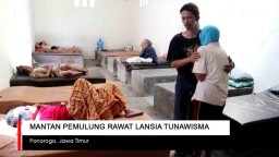 Video: Mantan Pemulung Rawat Lansia Tunawisma