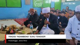 Video: Menengok Tradisi "Ngambeng" Suku Tengger