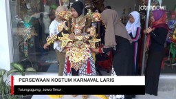 Video: Jelang Hari Kemerdekaan, Persewaan Kostum Karnaval Laris