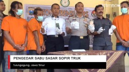 Video: Pengedar Sabu di Tulungagung Sasar Sopir Truk