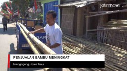 Video: Penjualan Bambu di Tulungagung Meningkat 