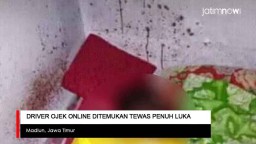 Video: Driver Ojek Online Ditemukan Tewas di Madiun