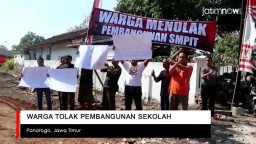 Video: Warga di Ponorogo Tolak Pembangunan Sekolah