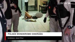Video: Polsek Wonokromo Diserang