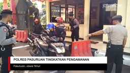 Video: Polres Pasuruan Tingkatkan Pengamanan
