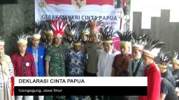 Video: Polres Tulungagung Gelar Deklarasi Cinta Papua